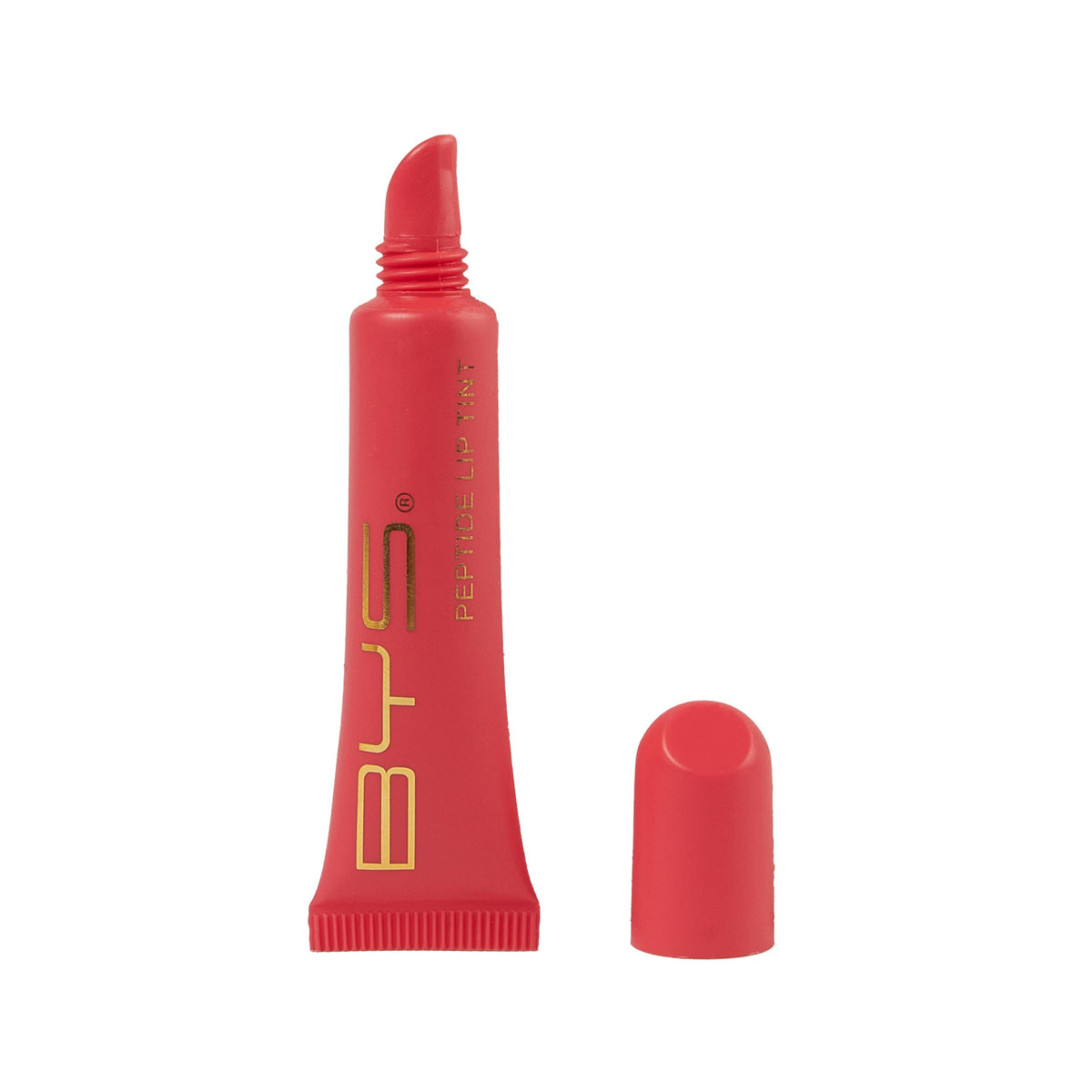 BYS Balsam hranitor pentru buze cu peptide, nuanța Coral Kiss