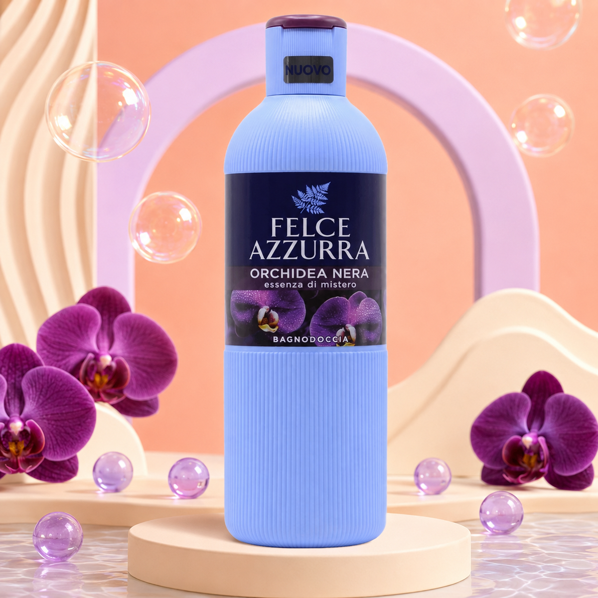 Gel de Dus, Felce Azzurra, 650 ml Black Orchid
