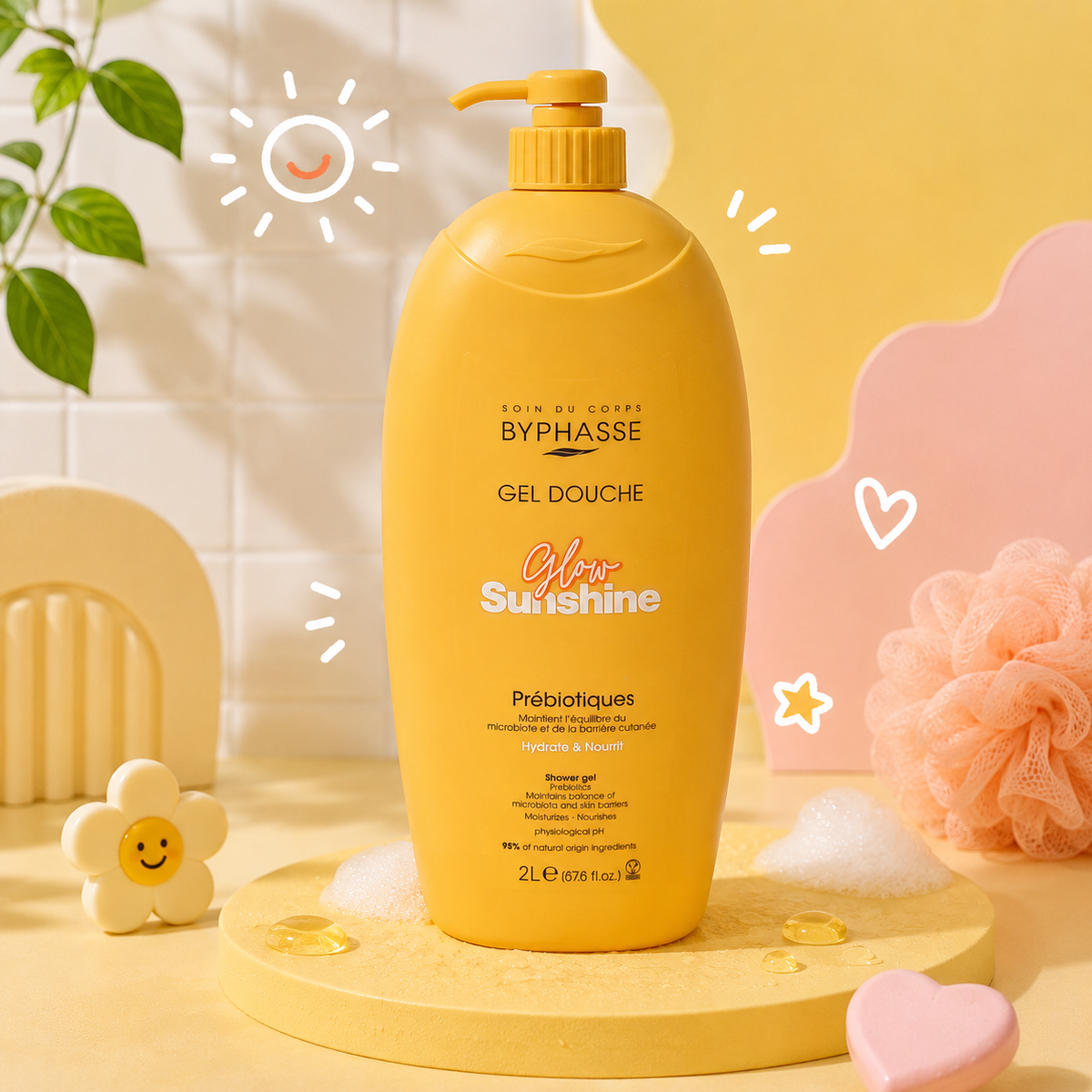 Byphasse Gel de Dus - 2 L vanilie & caramel