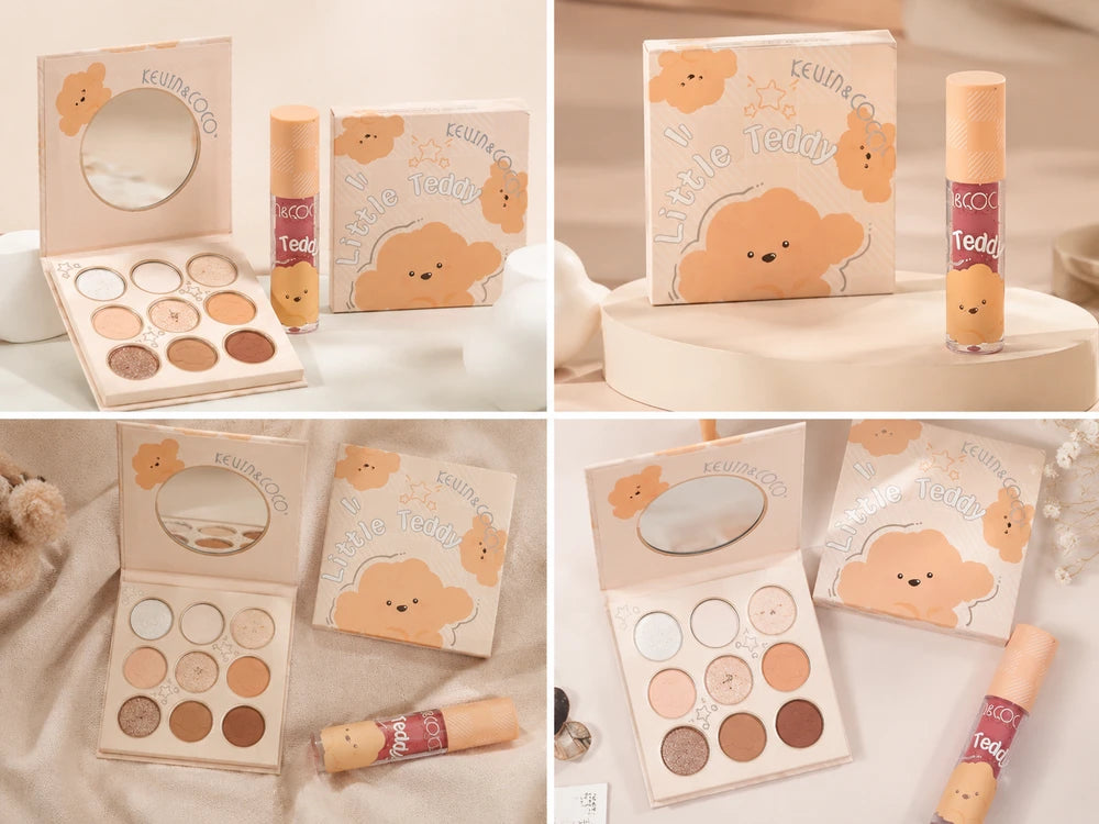 Kevin&Coco Paleta de Farduri pentru Pleoape si Lipgloss