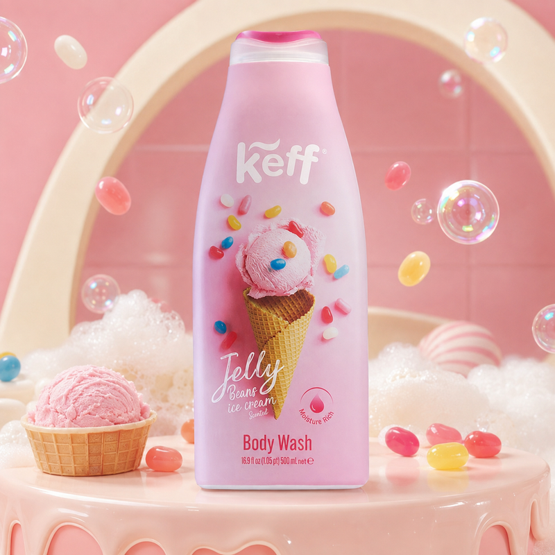 Gel de Dus, Keff, 500 ml Jelly Beans Ice Cream