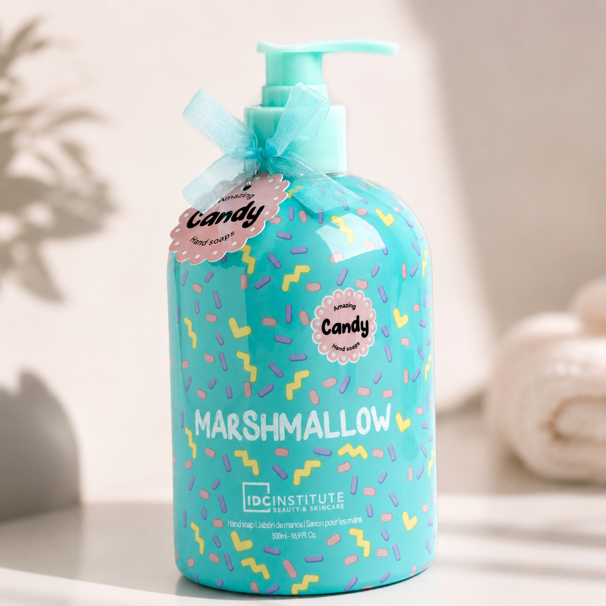 Săpun lichid cu aromă de bezele Candy 500 ml -  IDC Institute