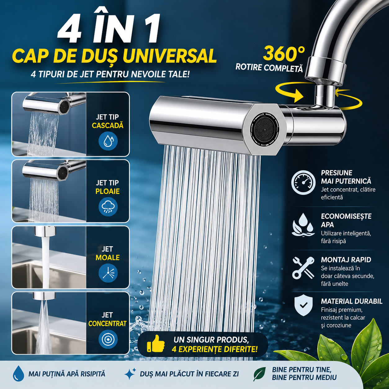 Extensie pentru Chiuvetă 4 în 1 universală