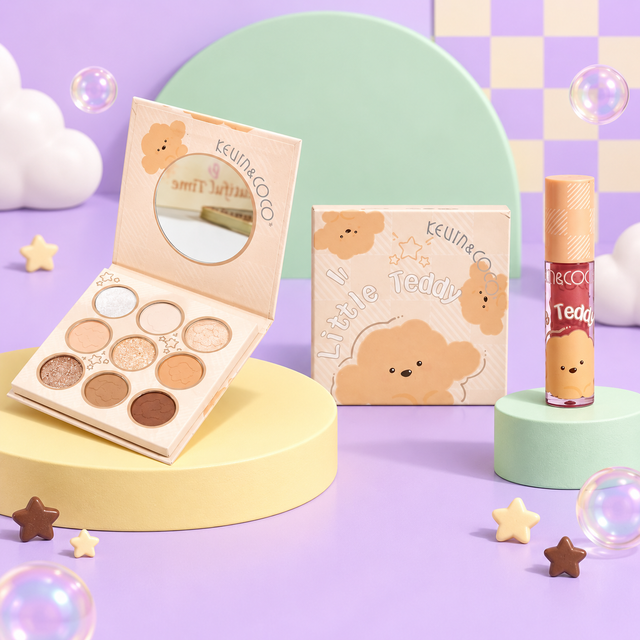 Kevin&Coco Paleta de Farduri pentru Pleoape si Lipgloss