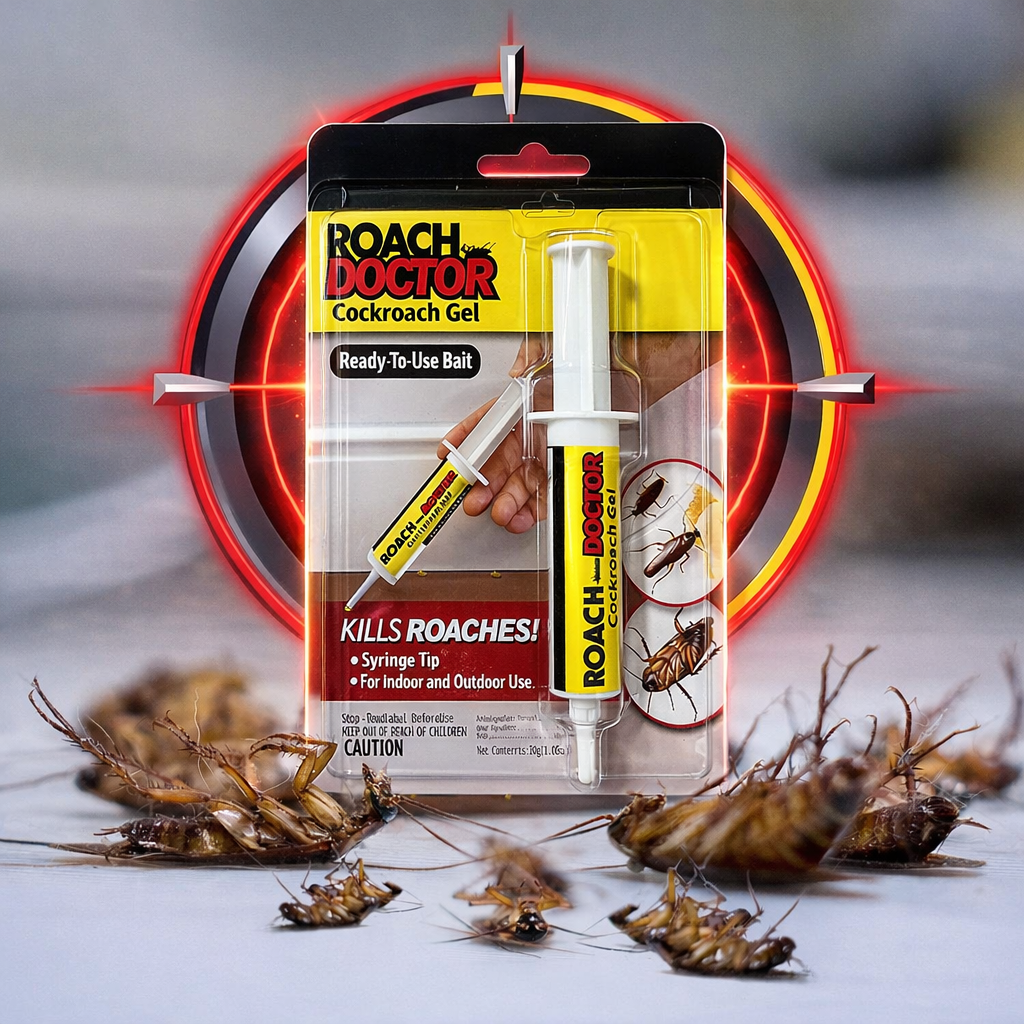 ROACH DOCTOR Seringă Gel Insecticid Anti Gândaci