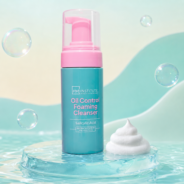 Spuma de curatare pentru controlul sebumului, IDC Institute 120ml