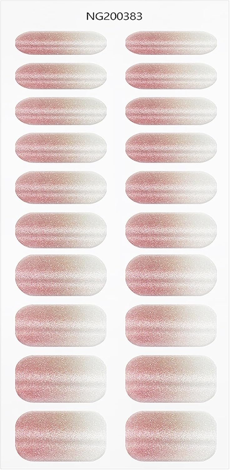 16 benzi de Unghii cu gel semi-polimerizate